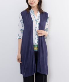 NARACAMICIE / ナラカミーチェ ニット・セーター | 【NARACAMICIE】トッパーニットジレ