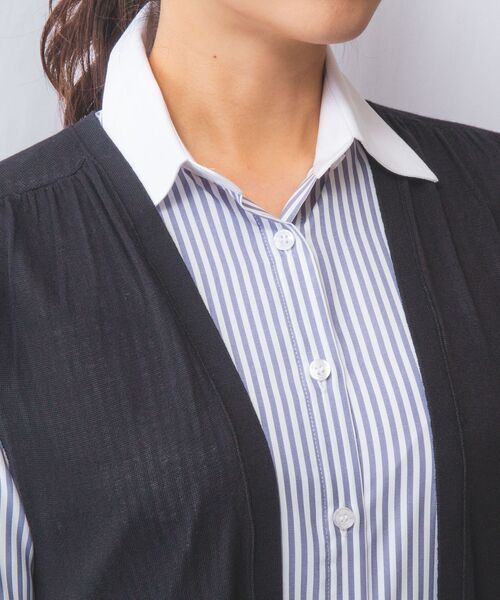 NARACAMICIE / ナラカミーチェ ニット・セーター | 【NARACAMICIE】トッパーニットジレ | 詳細7