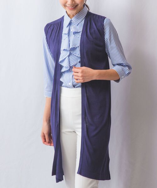 NARACAMICIE / ナラカミーチェ ニット・セーター | 【NARACAMICIE】トッパーニットジレ | 詳細11