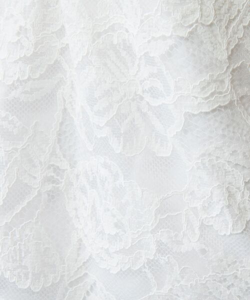 NARACAMICIE / ナラカミーチェ カットソー | 【NARACAMICIE】60スムースレースフリルカットソー | 詳細10