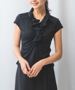 NARACAMICIE / ナラカミーチェ カットソー | 【NARACAMICIE】60スムースフリルカットソー