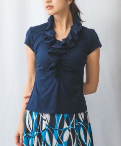 NARACAMICIE / ナラカミーチェ カットソー | 【NARACAMICIE】60スムースフリルカットソー