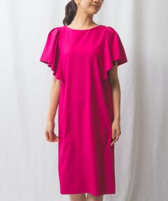 NARACAMICIE / ナラカミーチェ ロング・マキシ丈ワンピース | 【NARACAMICIE】フリル袖ワンピース