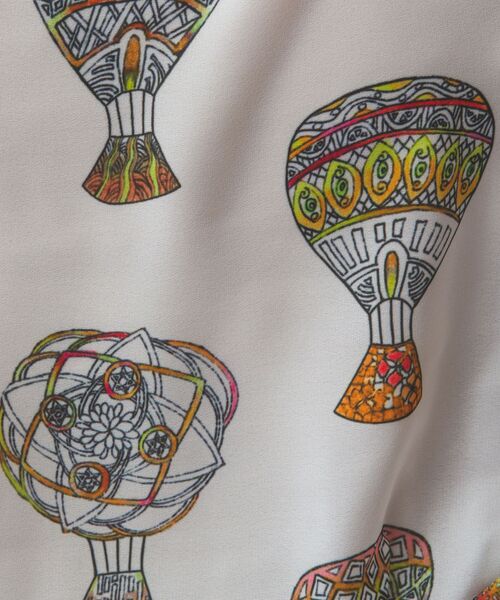 NARACAMICIE / ナラカミーチェ シャツ・ブラウス | 【NARACAMICIE】GENIUS 気球柄七分袖プルオーバー | 詳細10