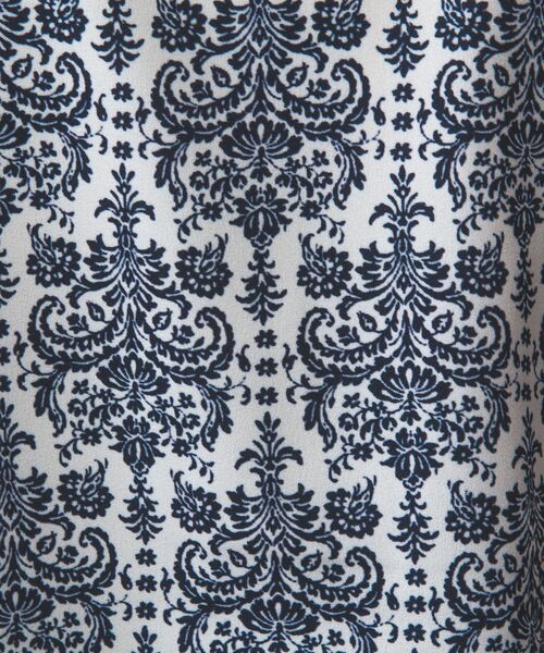 NARACAMICIE / ナラカミーチェ シャツ・ブラウス | 【NARACAMICIE】ハンドブロック風プリント七分袖シャツ | 詳細5