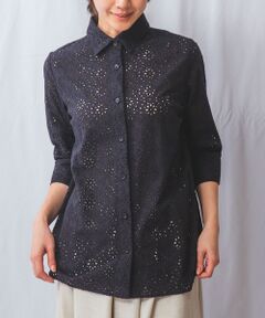 NARACAMICIE / ナラカミーチェ シャツ・ブラウス | 【NARACAMICIE】レース長袖シャツ