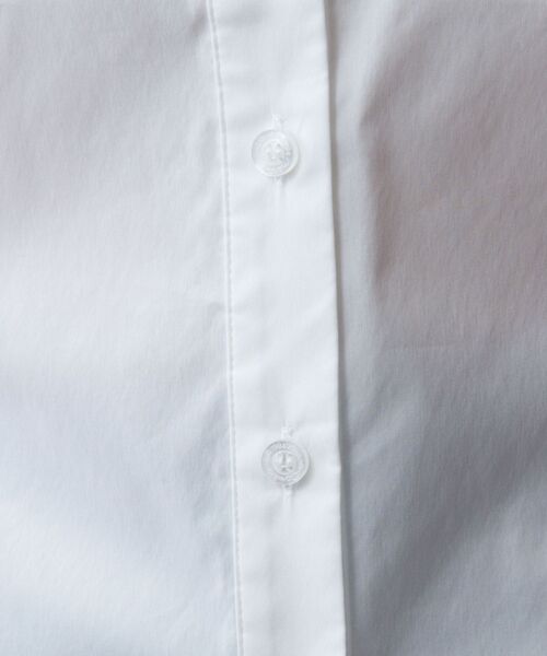 NARACAMICIE / ナラカミーチェ シャツ・ブラウス | 【NARACAMICIE】ストレッチブロード半袖シャツ | 詳細8