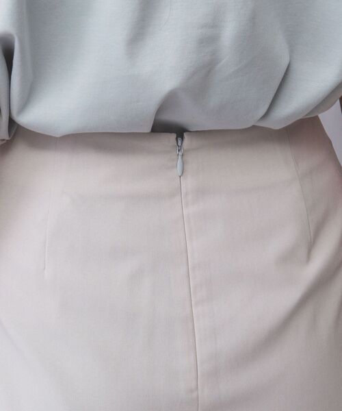 NARACAMICIE / ナラカミーチェ ミニ・ひざ丈スカート | 【NARACAMICIE】【セットアップ対応】合繊ストレッチタイトスカート | 詳細5