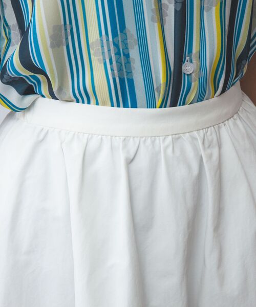 NARACAMICIE / ナラカミーチェ ミニ・ひざ丈スカート | 【NARACAMICIE】裾レーススカート | 詳細4