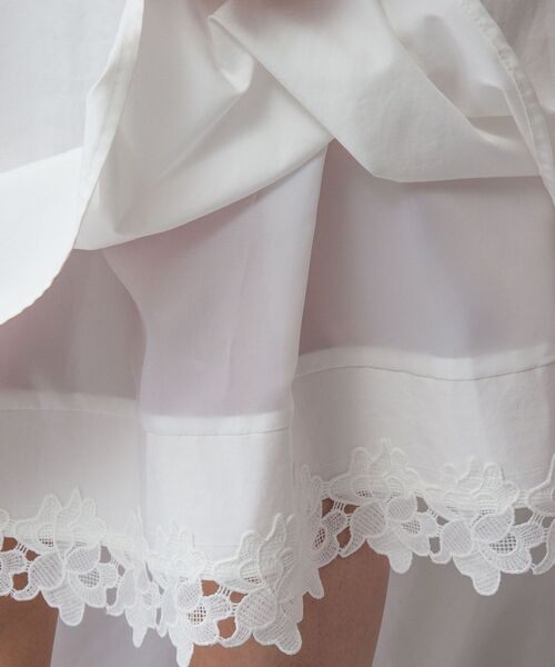 NARACAMICIE / ナラカミーチェ ミニ・ひざ丈スカート | 【NARACAMICIE】裾レーススカート | 詳細8