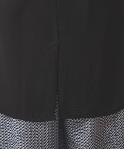 NARACAMICIE / ナラカミーチェ ニット・セーター | 【NARACAMICIE】布帛コンビロングカーディガン | 詳細18