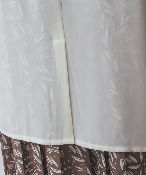 NARACAMICIE / ナラカミーチェ ニット・セーター | 【NARACAMICIE】布帛コンビロングカーディガン | 詳細7