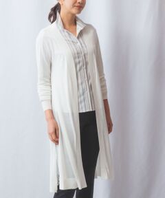 NARACAMICIE / ナラカミーチェ ニット・セーター | 【NARACAMICIE】トッパー着流しカーディガン