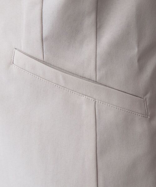 NARACAMICIE / ナラカミーチェ テーラードジャケット | 【NARACAMICIE】【セットアップ対応】合繊ストレッチノーカラージャケット | 詳細8