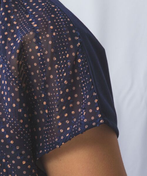 NARACAMICIE / ナラカミーチェ カットソー | 【NARACAMICIE】JQドットコンビカットソー | 詳細10