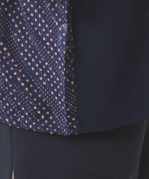 NARACAMICIE / ナラカミーチェ カットソー | 【NARACAMICIE】JQドットコンビカットソー | 詳細12