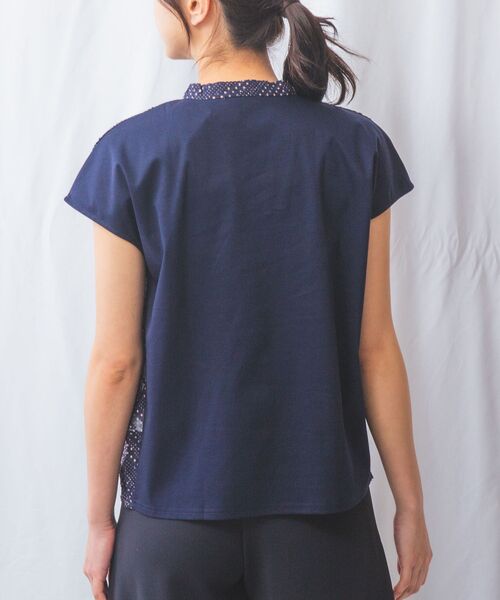 NARACAMICIE / ナラカミーチェ カットソー | 【NARACAMICIE】JQドットコンビカットソー | 詳細6