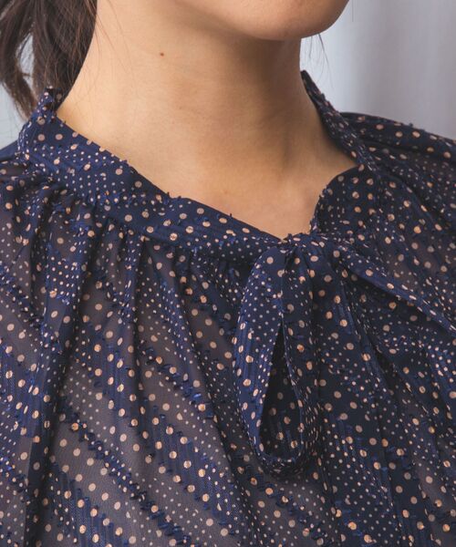 NARACAMICIE / ナラカミーチェ カットソー | 【NARACAMICIE】JQドットコンビカットソー | 詳細8