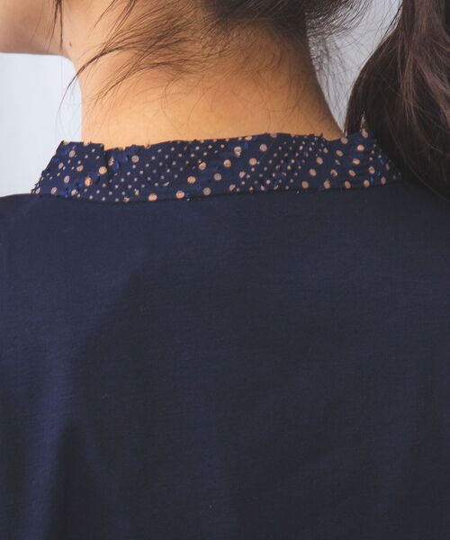 NARACAMICIE / ナラカミーチェ カットソー | 【NARACAMICIE】JQドットコンビカットソー | 詳細9