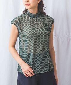 NARACAMICIE / ナラカミーチェ カットソー | 【NARACAMICIE】チェーン柄ドッキングカットソー