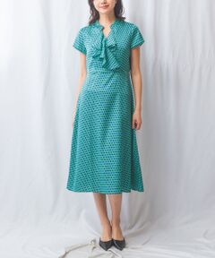 NARACAMICIE / ナラカミーチェ ロング・マキシ丈ワンピース | 【NALACARA】変形S柄ワンピース