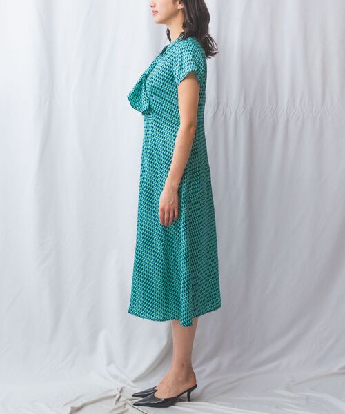 NARACAMICIE / ナラカミーチェ ロング・マキシ丈ワンピース | 【NALACARA】変形S柄ワンピース | 詳細2