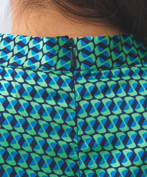 NARACAMICIE / ナラカミーチェ ロング・マキシ丈ワンピース | 【NALACARA】変形S柄ワンピース | 詳細6