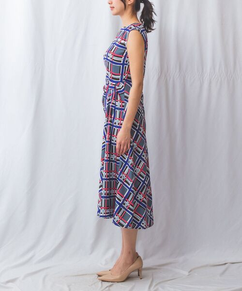 NARACAMICIE / ナラカミーチェ ロング・マキシ丈ワンピース | 【NALACARA】大柄チェックワンピース | 詳細2