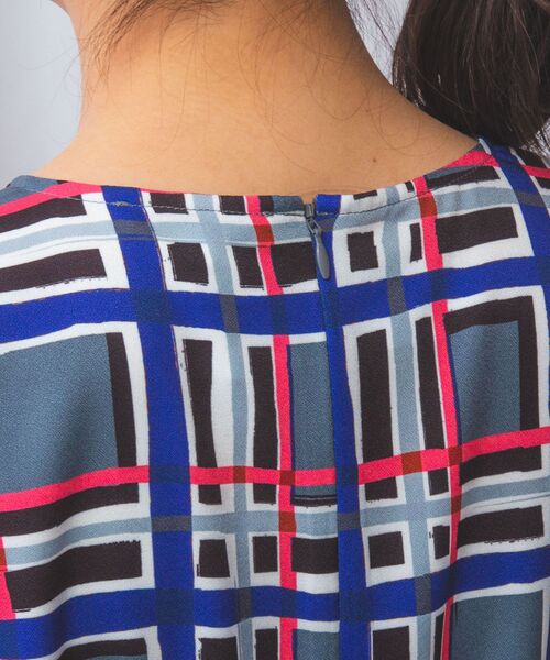 NARACAMICIE / ナラカミーチェ ロング・マキシ丈ワンピース | 【NALACARA】大柄チェックワンピース | 詳細5