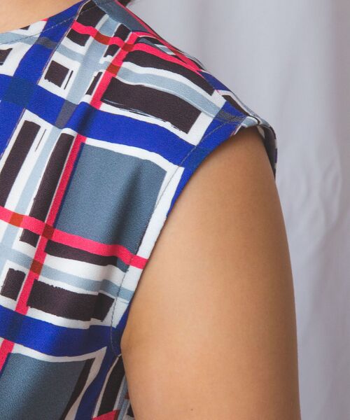 NARACAMICIE / ナラカミーチェ ロング・マキシ丈ワンピース | 【NALACARA】大柄チェックワンピース | 詳細7