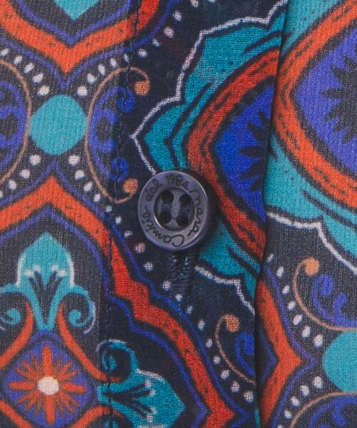 NARACAMICIE / ナラカミーチェ シャツ・ブラウス | 【NARACAMICIE】タイル柄シフォンテントライン半袖ブラウス | 詳細9