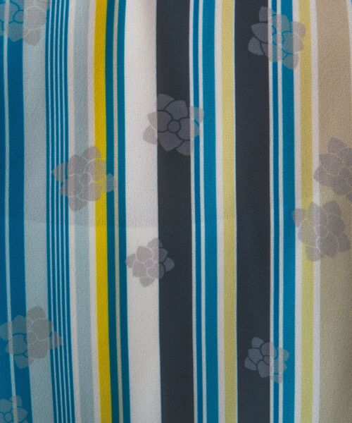 NARACAMICIE / ナラカミーチェ シャツ・ブラウス | 【NARACAMICIE】GENIUS マルチストライプ半袖ブラウス | 詳細13