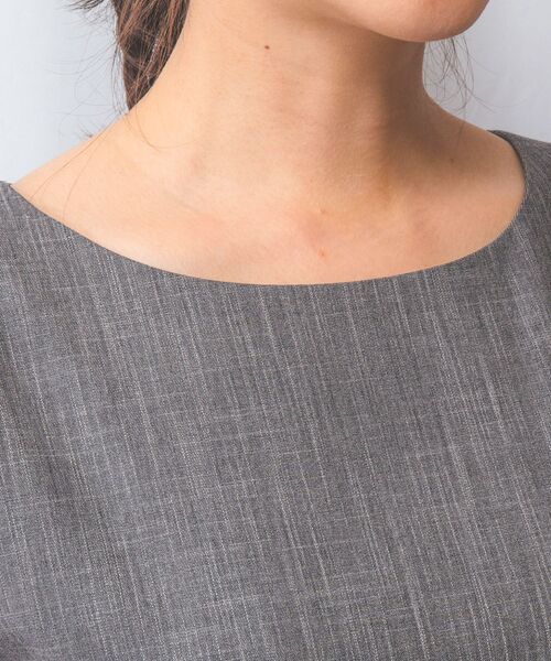 NARACAMICIE / ナラカミーチェ シャツ・ブラウス | 【NARACAMICIE】【セットアップ対応】シャンブレー半袖ブラウス | 詳細5