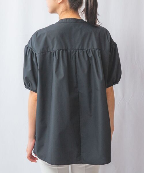 NARACAMICIE / ナラカミーチェ シャツ・ブラウス | 【NARACAMICIE】シャンブレー半袖ブラウス | 詳細13