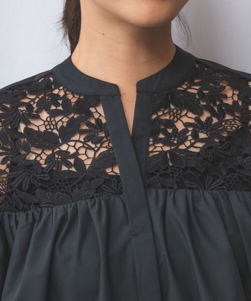 NARACAMICIE / ナラカミーチェ シャツ・ブラウス | 【NARACAMICIE】シャンブレー半袖ブラウス | 詳細14