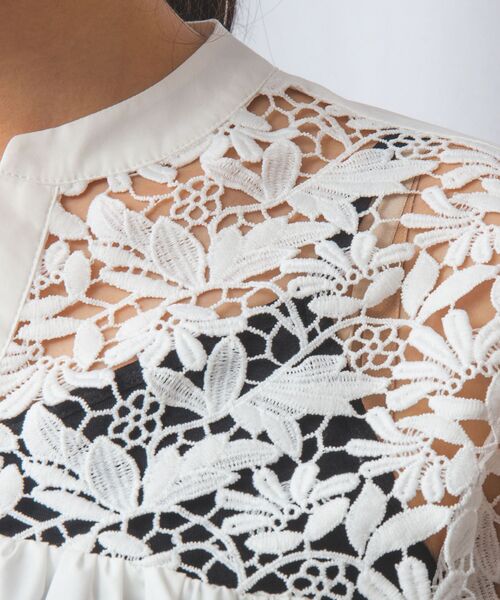 NARACAMICIE / ナラカミーチェ シャツ・ブラウス | 【NARACAMICIE】シャンブレー半袖ブラウス | 詳細8