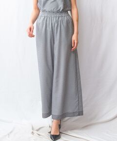 NARACAMICIE / ナラカミーチェ その他パンツ | 【NARACAMICIE】【セットアップ対応】幾何プリントフレアパンツ