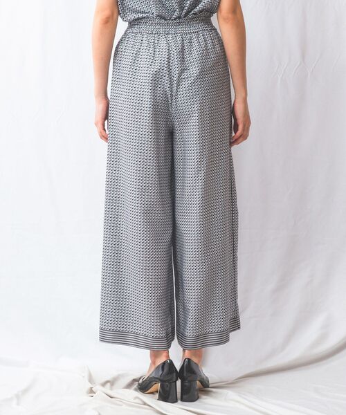 NARACAMICIE / ナラカミーチェ その他パンツ | 【NARACAMICIE】【セットアップ対応】幾何プリントフレアパンツ | 詳細3