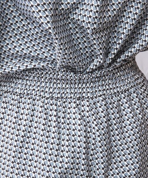 NARACAMICIE / ナラカミーチェ その他パンツ | 【NARACAMICIE】【セットアップ対応】幾何プリントフレアパンツ | 詳細5