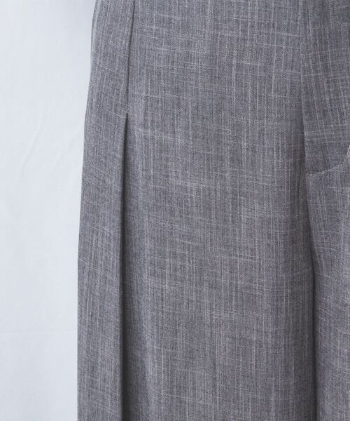 NARACAMICIE / ナラカミーチェ その他パンツ | 【NARACAMICIE】【セットアップ対応】シャンブレーワイドパンツ | 詳細9