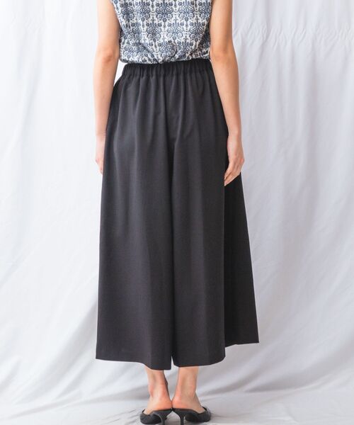 NARACAMICIE / ナラカミーチェ その他パンツ | 【NARACAMICIE】【セットアップ対応】麻調合繊ワイドパンツ | 詳細3