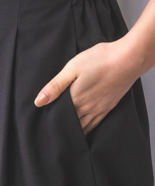 NARACAMICIE / ナラカミーチェ その他パンツ | 【NARACAMICIE】【セットアップ対応】麻調合繊ワイドパンツ | 詳細6