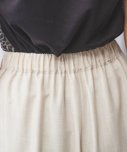 NARACAMICIE / ナラカミーチェ その他パンツ | 【NARACAMICIE】【セットアップ対応】麻調合繊ワイドパンツ | 詳細14