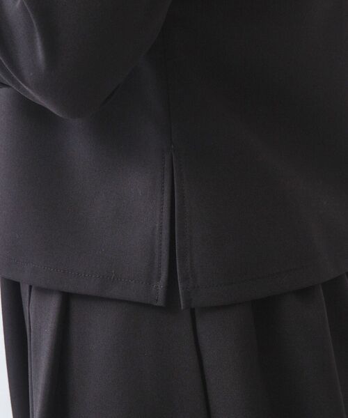 NARACAMICIE / ナラカミーチェ テーラードジャケット | 【NARACAMICIE】【セットアップ対応】麻調合繊フリルジャケット | 詳細7