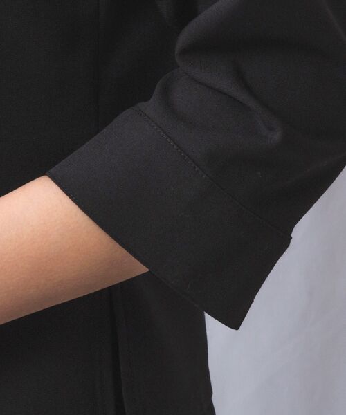 NARACAMICIE / ナラカミーチェ テーラードジャケット | 【NARACAMICIE】【セットアップ対応】麻調合繊フリルジャケット | 詳細8