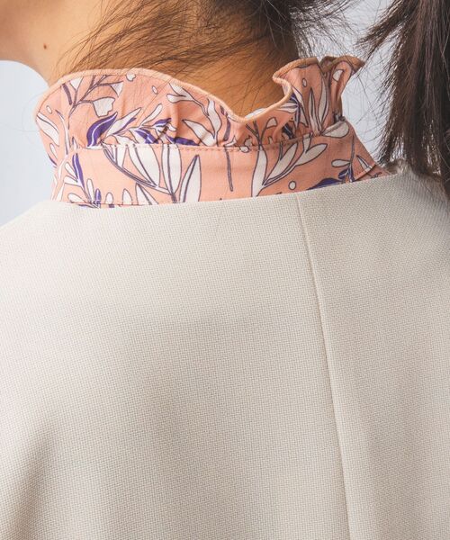 NARACAMICIE / ナラカミーチェ テーラードジャケット | 【NARACAMICIE】麻調ノーカラージャケット | 詳細5