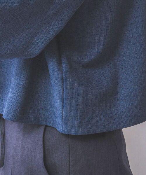 NARACAMICIE / ナラカミーチェ テーラードジャケット | 【NARACAMICIE】麻調ノーカラージャケット | 詳細17