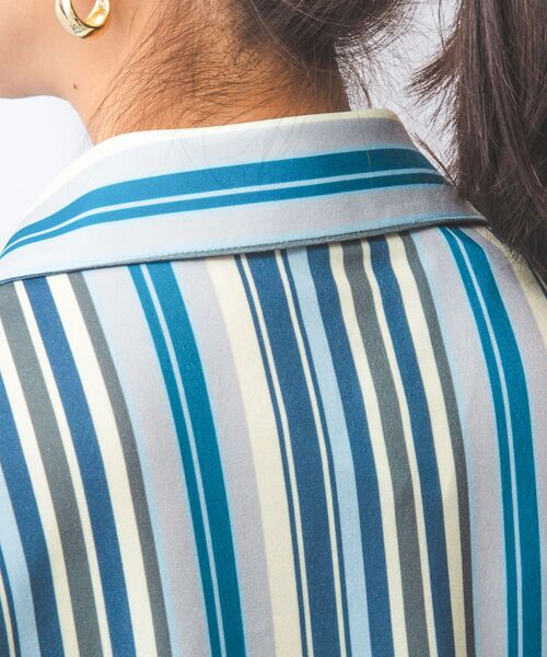 NARACAMICIE / ナラカミーチェ カットソー | 【NARACAMICIE】マルチストライプフリルカットソー | 詳細19