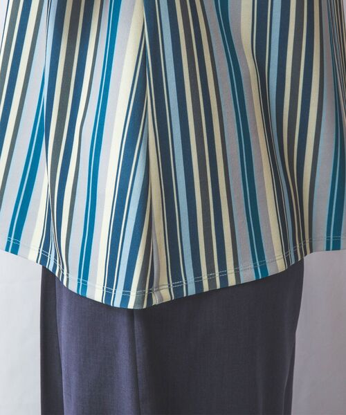 NARACAMICIE / ナラカミーチェ カットソー | 【NARACAMICIE】マルチストライプフリルカットソー | 詳細21