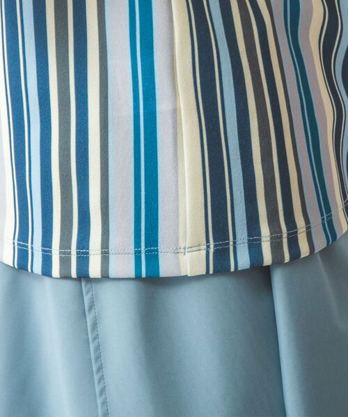 NARACAMICIE / ナラカミーチェ カットソー | 【NARACAMICIE】マルチストライプボウタイカットソー | 詳細22